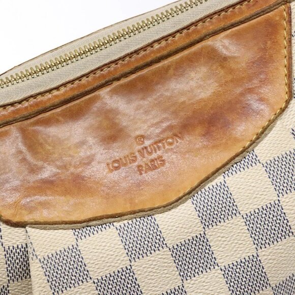 LOUIS VUITTON Damier Azur Siracusa MM Shoulder Bag - Picture 10 of 16
